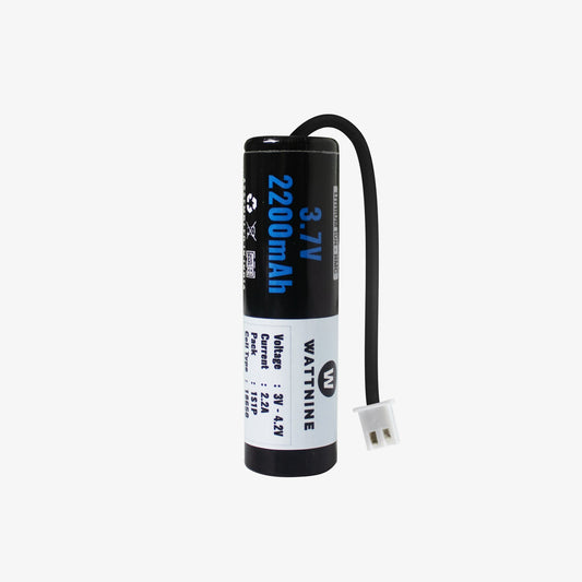 WATTNINE® 3.7V 2200mah Lithium Battery Pack with 3 year warranty