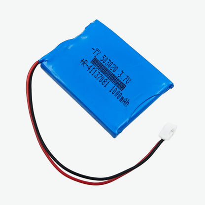 3.7V 1000mAh Li-Po Rechargeable Battery (YY-503040)