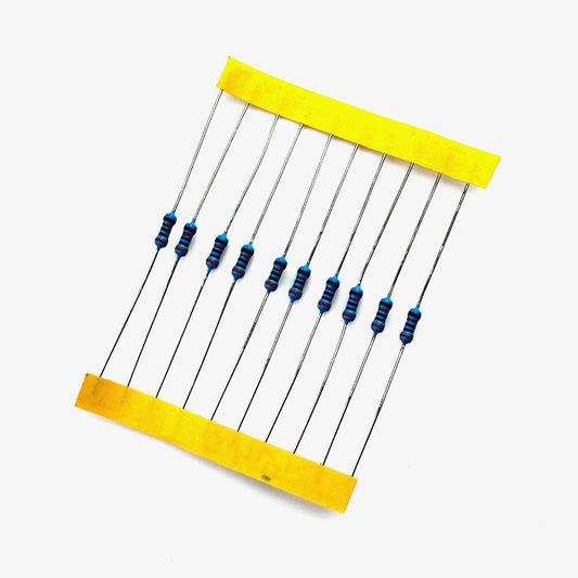 300K ohm, 1/4 Watt Resistor with 1% tolerance (Pack of 10)