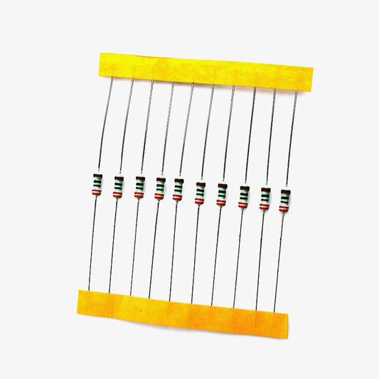 330 ohm, 1/4 Watt Resistor with 1% tolerance (Pack of 10)