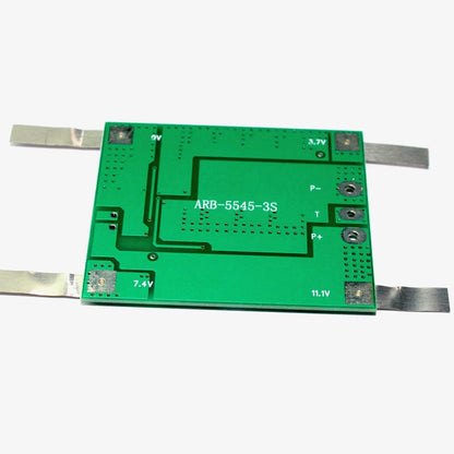 3S 15A Lithium Battery Protection BMS Module for 3.7V NMC cells