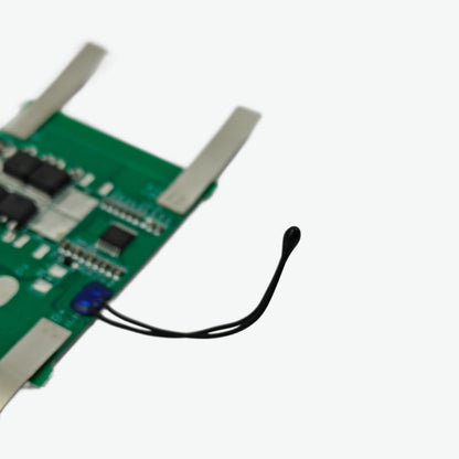3S 10A Lithium Battery Protection BMS Module with Nickel Strip for 3.7V NMC cells