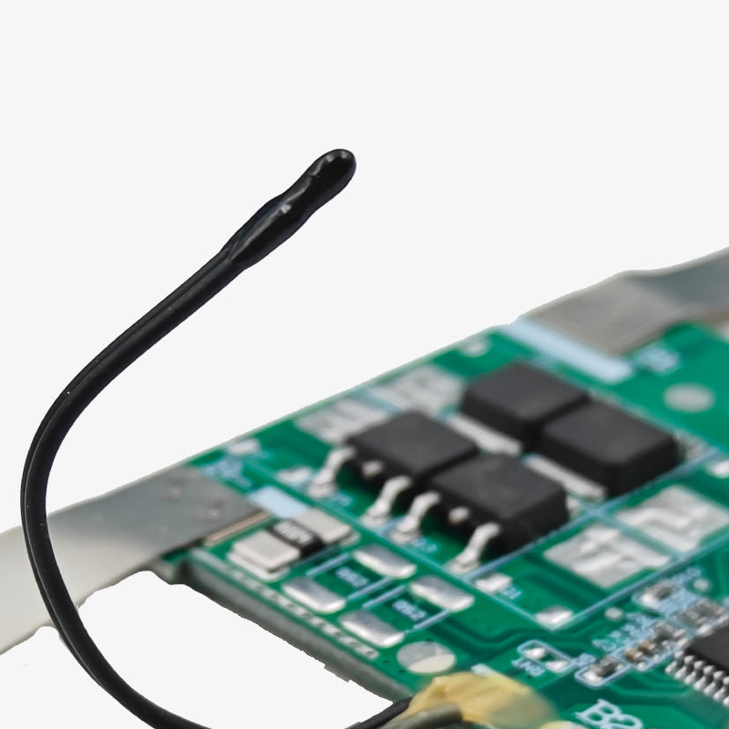3S 10A Lithium Battery Protection BMS Module with Nickel Strip for 3.7V NMC Cells