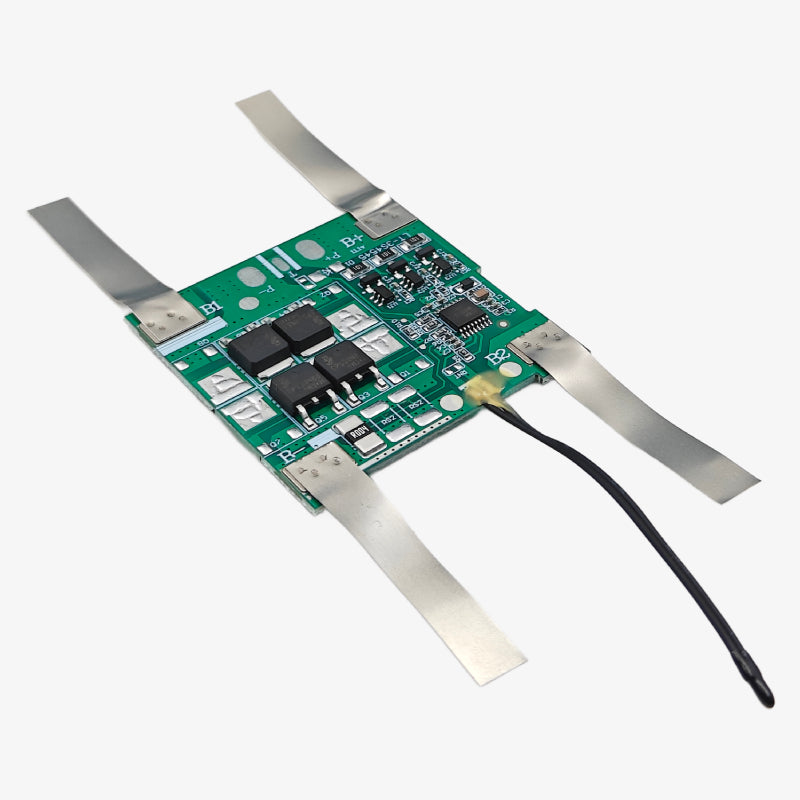 3S 10A Lithium Battery Protection BMS Module with Nickel Strip for 3.7V NMC Cells