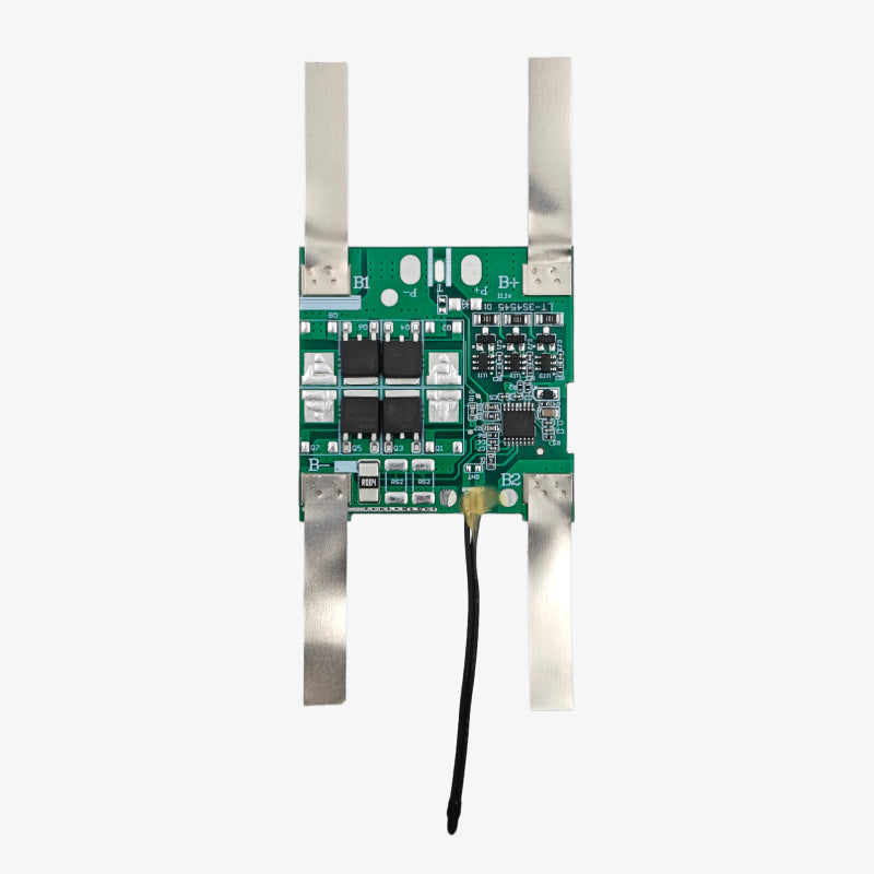 3S 10A Lithium Battery Protection BMS Module with Nickel Strip for 3.7V NMC Cells