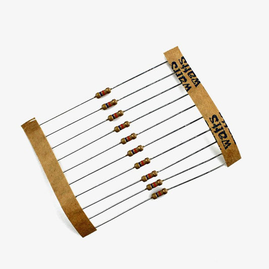 47K ohm, 1/4 Watt Resistor with 5% tolerance (Pack of 10)