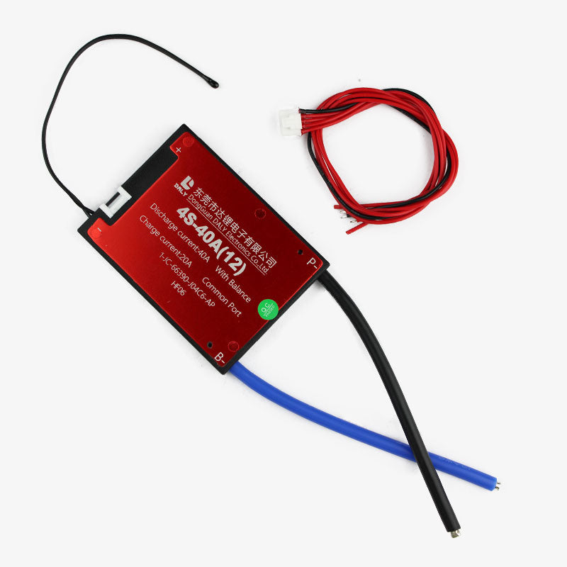 DALY LiFePo4 4S 12V 40A Waterproof Battery Management System - BMS Protection Board