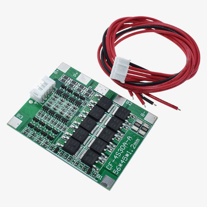 4S 30A 18650 Li-ion Lithium Battery Protection BMS Module for 14.8Vâ€?6.8V Battery