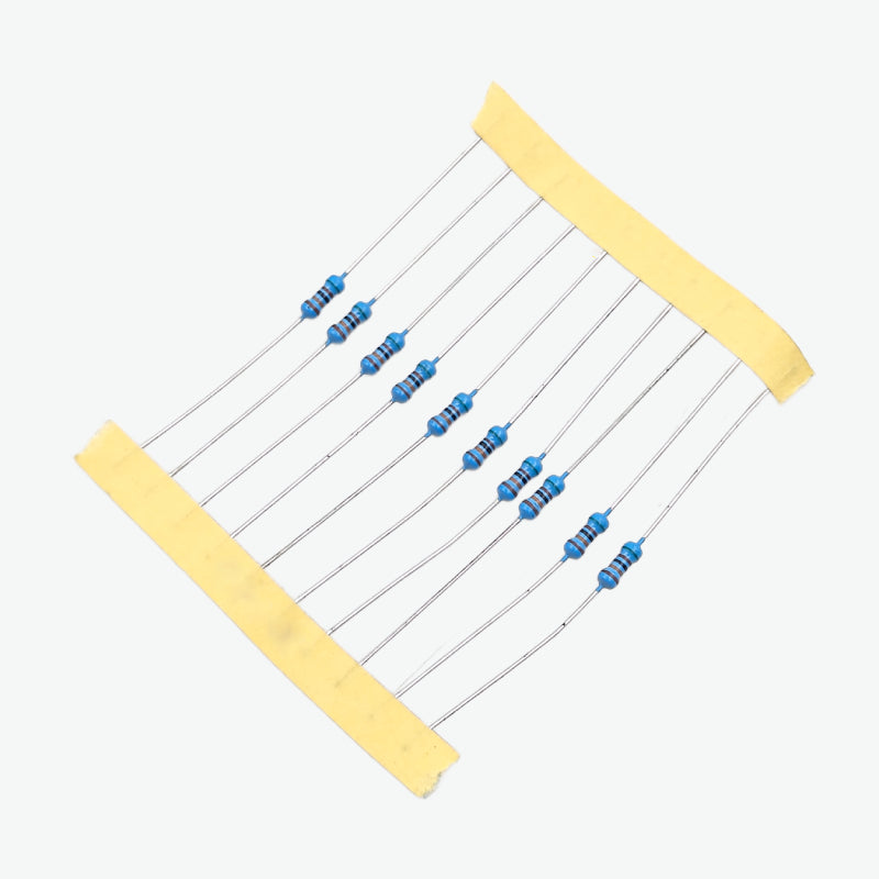 510K ohm 1/4 Watt Resistor with 1% tolerance (Pack of 10)