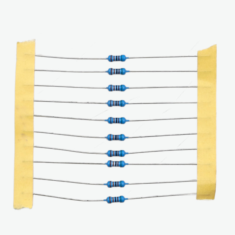 510K ohm 1/4 Watt Resistor with 1% tolerance (Pack of 10)
