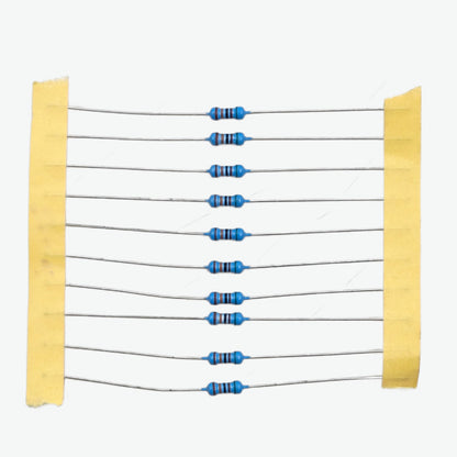 510K ohm 1/4 Watt Resistor with 1% tolerance (Pack of 10)