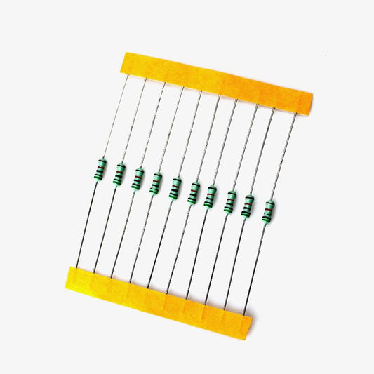 51K ohm, 1/4 Watt Resistor with 1% tolerance (Pack of 10)