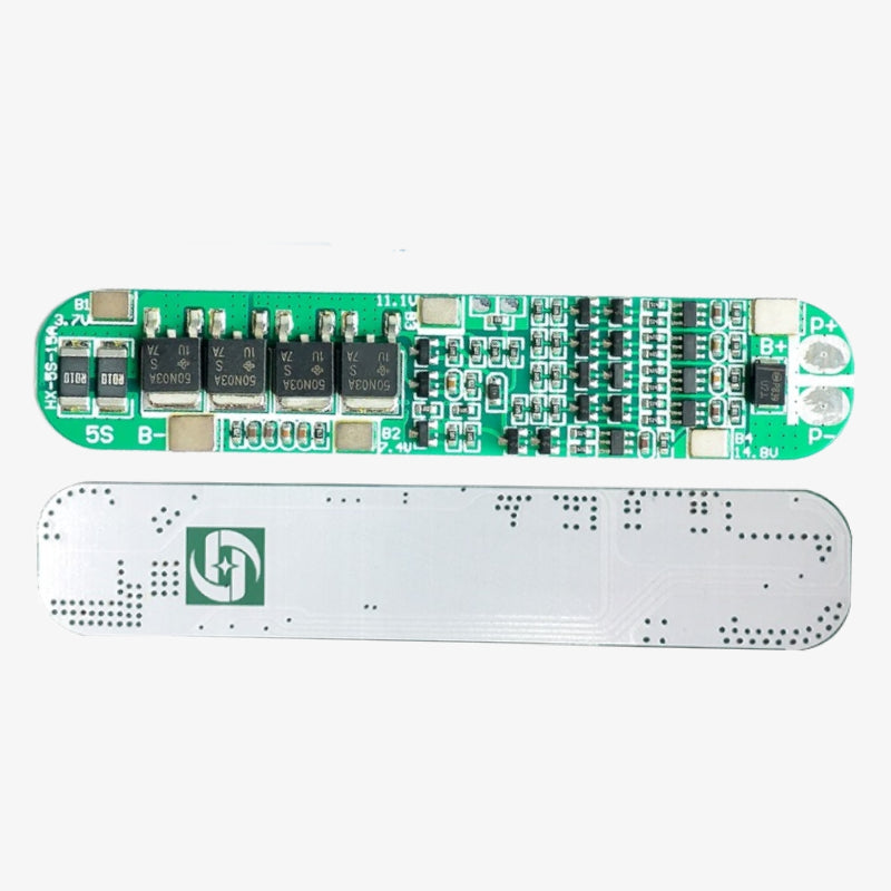 5S 15A 18650 Lithium Battery Protection BMS Module