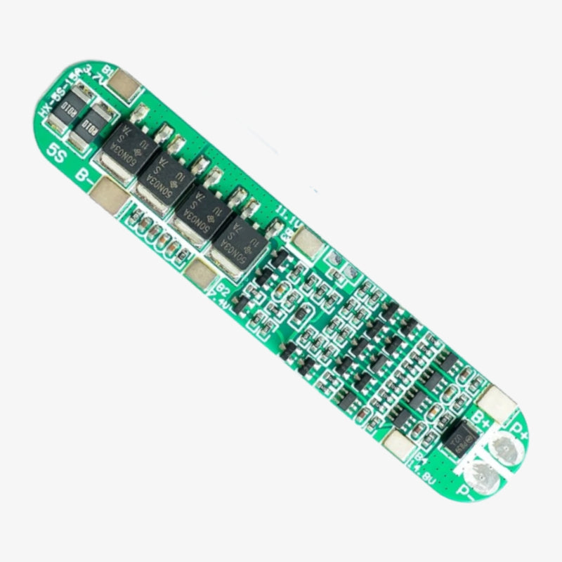 5S 15A 18650 Lithium Battery Protection BMS Module