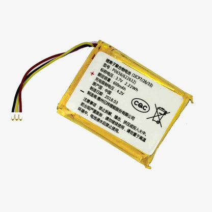 3.7V 600mAH Li-Po Rechargeable Battery PO656 (622632)