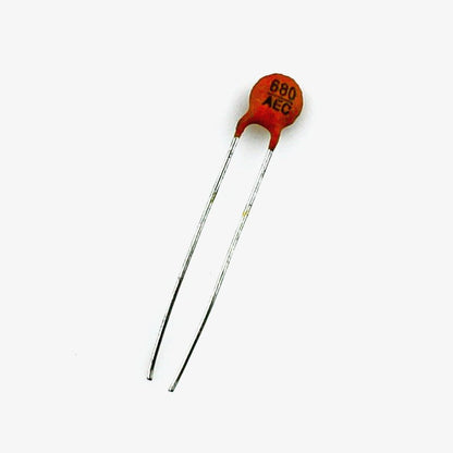680pF Ceramic Capacitor (Pack of 5)