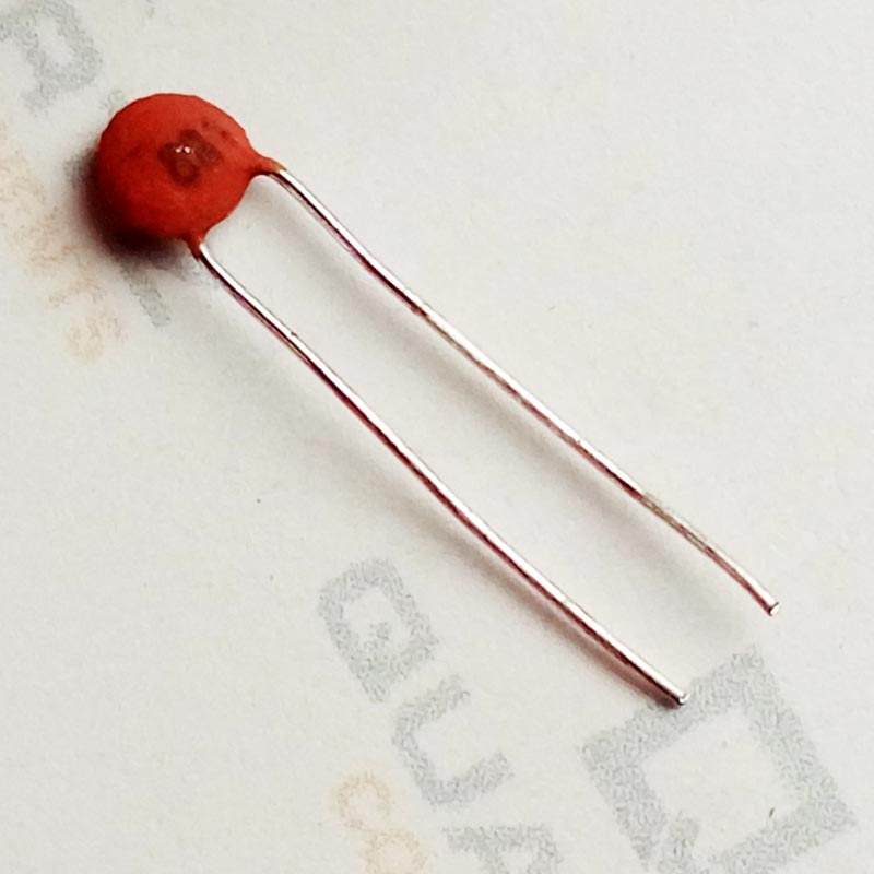 680pF Ceramic Capacitor (Pack of 5)