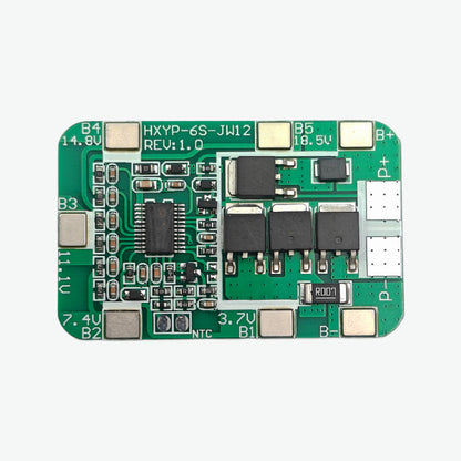 6S 20A 24V Li-ion Battery Protection Board BMS Module for 18650 Cells