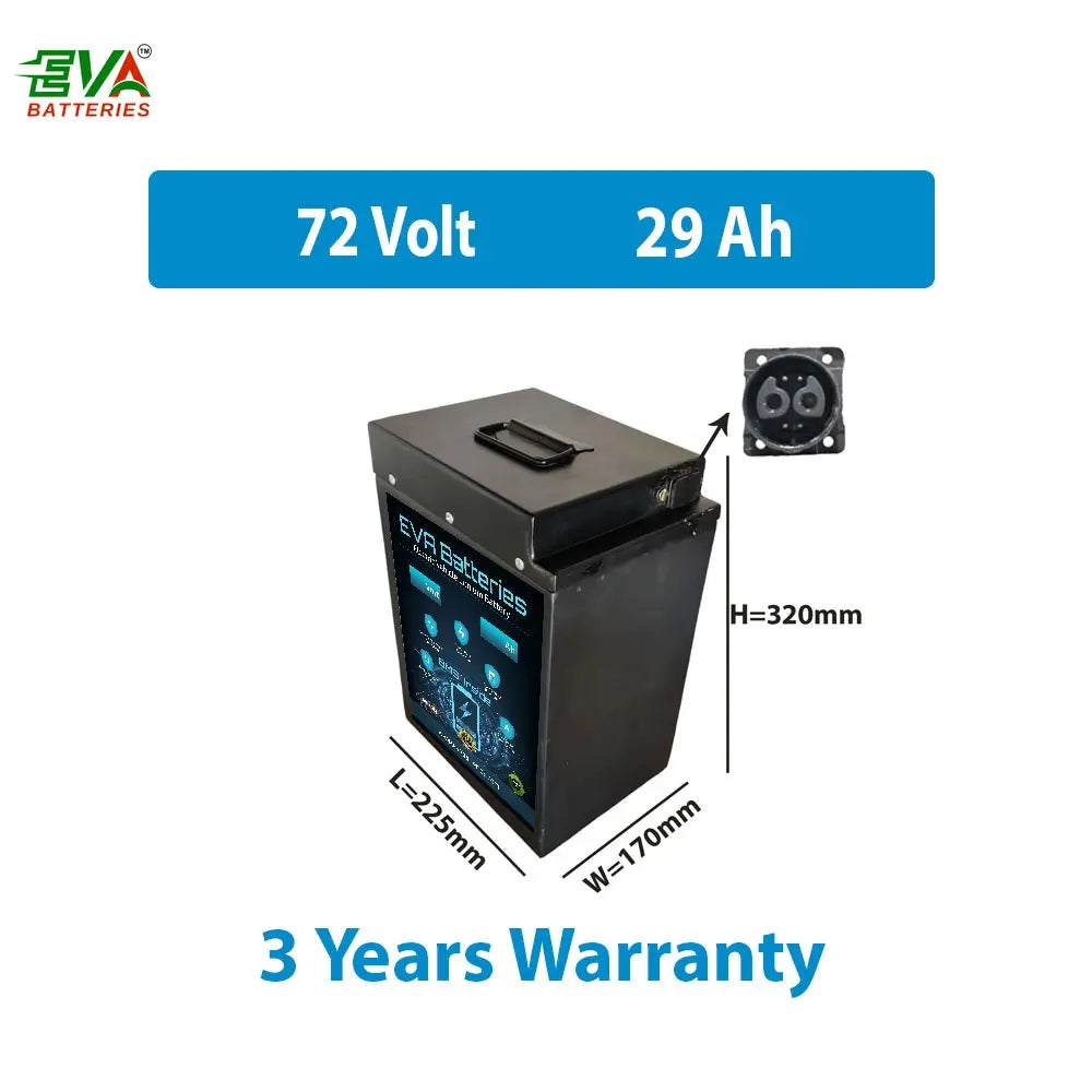 72V 29Ah Lithium-Ion Battery for Electric Scooter