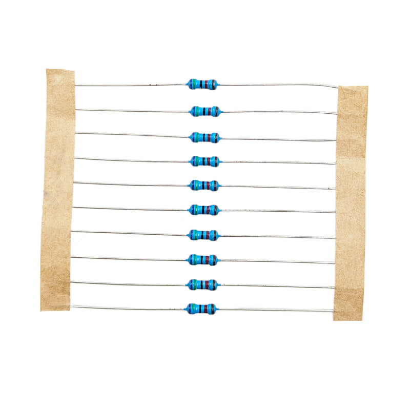 75K ohm 1/4 Watt Resistor with 1% tolerance (Pack of 10)
