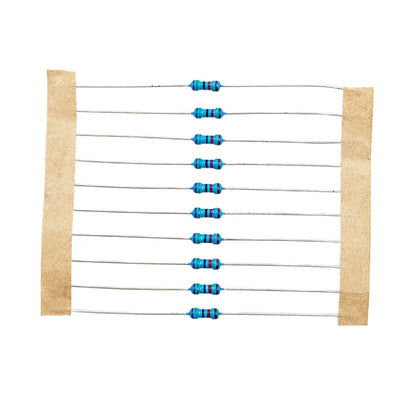 75K ohm 1/4 Watt Resistor with 1% tolerance (Pack of 10)