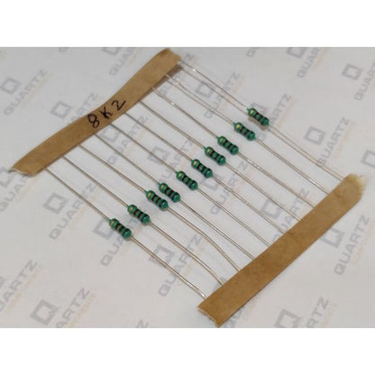 8.2K ohm, 1/4 Watt Resistor with 5% tolerance (Pack of 10)