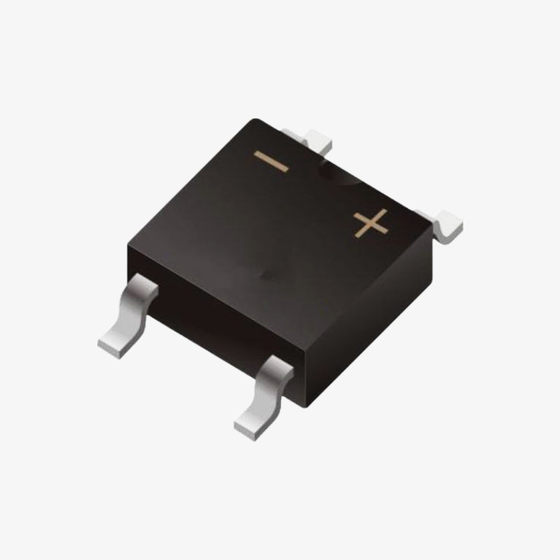 ABS10 1A 1000V Single Phase Bridge Rectifier Module - 4-Pin SMD Package (Pack of 10)