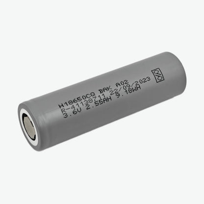 BAK 18650 Li-ion 2550mAh 3C Rechargeable Battery - Original