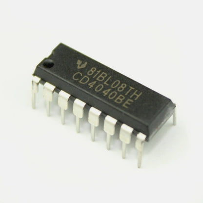 CD4040 - 12 Stage Ripple Carry Binary Counter IC