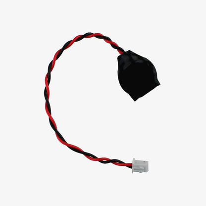 CR2032 3V Coin Cell with Wire and Connector (3V 220mAh Lithium Battery)