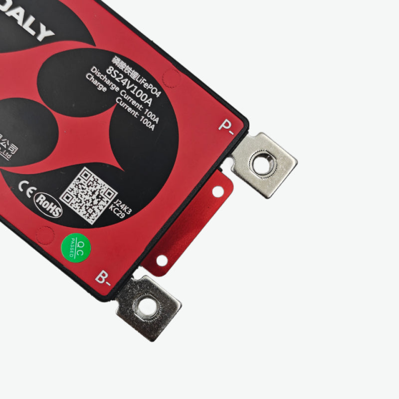 DALY LiFePO4 8S 24V 100A Waterproof Battery Management System - BMS Protection Board