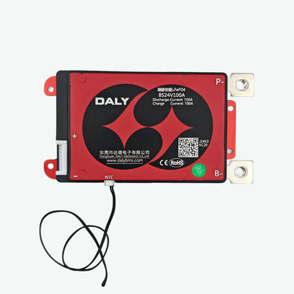 DALY LiFePO4 8S 24V 100A Waterproof Battery Management System - BMS Protection Board