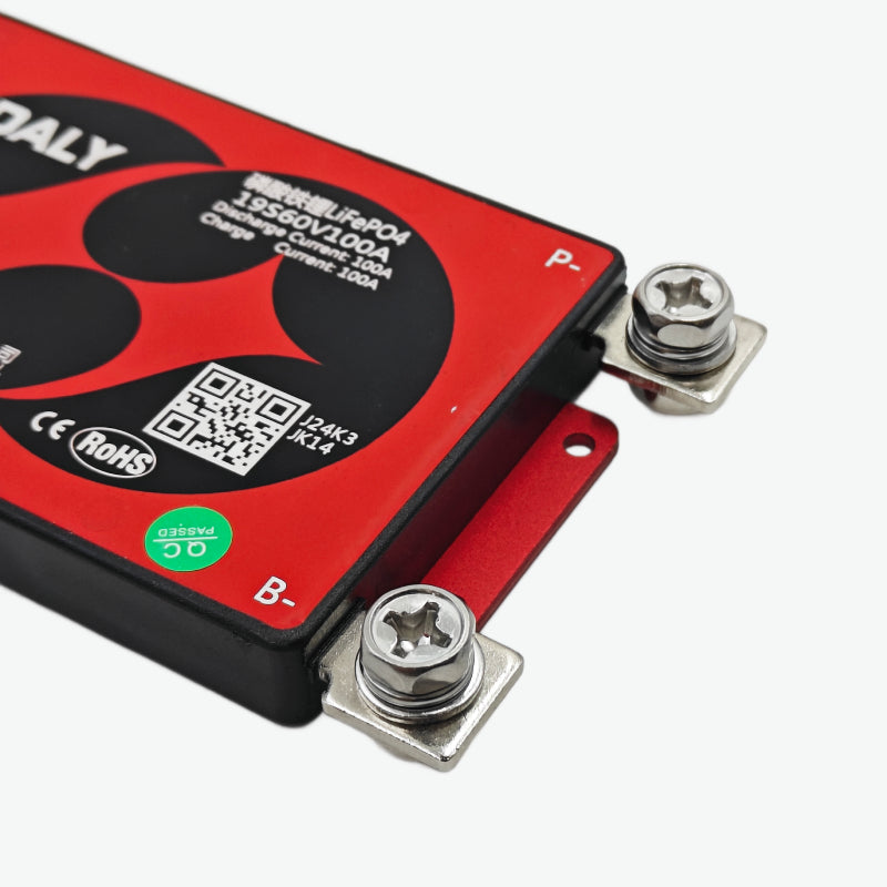 DALY LiFePo4 19S 60V 100A Waterproof Battery Management System - BMS Protection Board