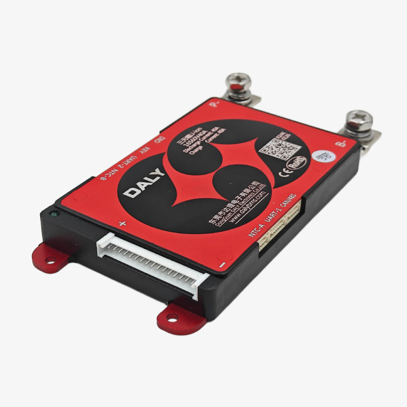 DALY Smart BMS Lithium-Ion 16S 60V 40A Battery Management System with UART, CAN, RS485 and Bluetooth Communication Support