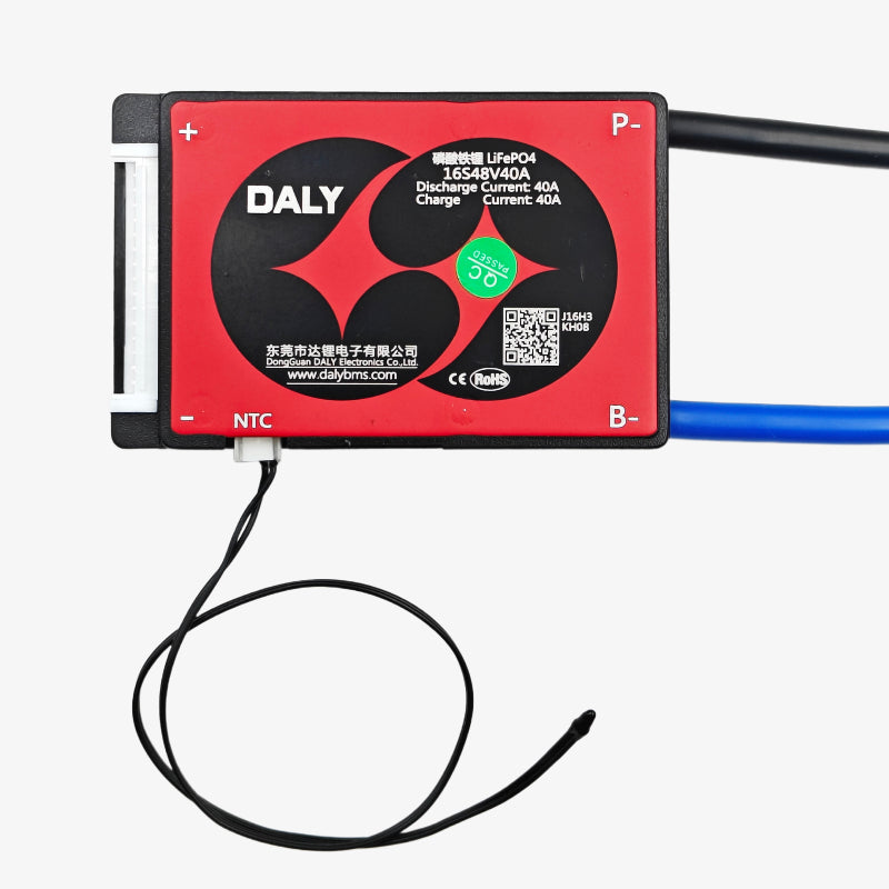 DALY LiFePo4 16S 48V 40A Waterproof Battery Management System - BMS Protection Board