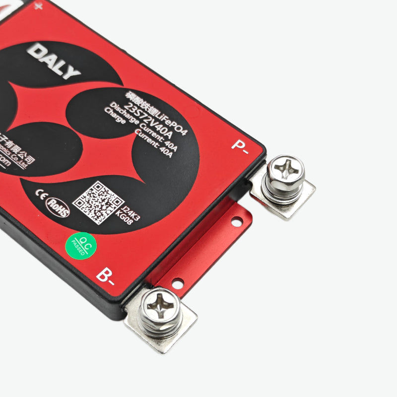 DALY LiFePo4 23S 72V 40A Waterproof Battery Management System - BMS Protection Board