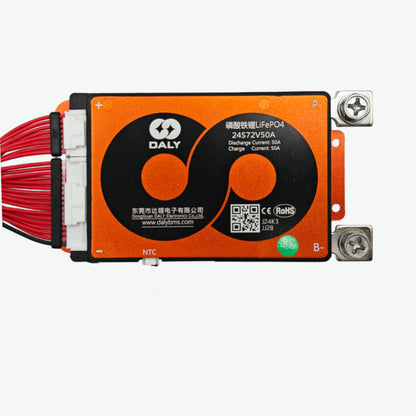DALY LiFePo4 24S 72V 50A Waterproof Battery Management System - BMS Protection Board