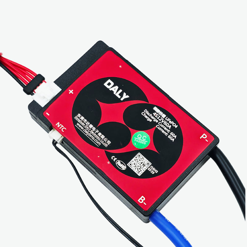 DALY LiFePo4 4S 12V 60A Waterproof Battery Management System - BMS Protection Board