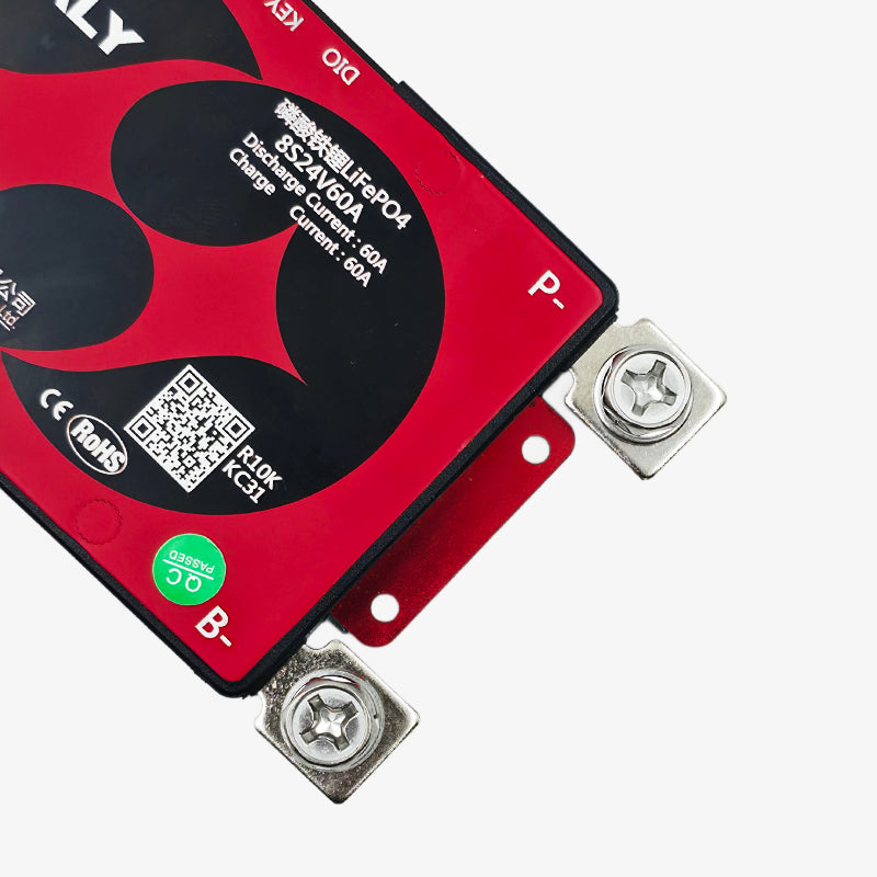 DALY LiFePo4 8S 24V 60A Smart Waterproof Battery Management System Common port with Balance- BMS Protection Board