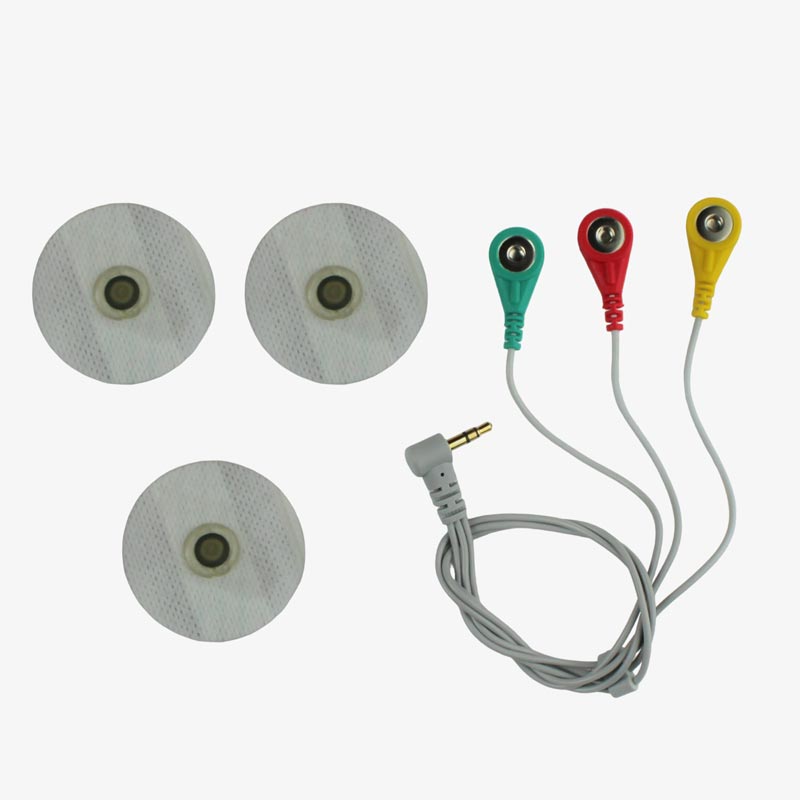 AD8232 ECG Heart Rate Monitor Sensor Module with ECG Cables & Electrodes