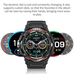 OVISEN T100 1.39 inch TFT Screen 2 in 1 Bluetooth Headset Smart Watch, Support Blood Oxygen Monitoring/Bluetooth Music
