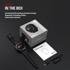 Zeblaze Stratos 4 Rugged Outdoor GPS Smart Watch 1.43 inch Screen 5 ATM & IP69K