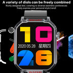 FA82S 1.83-inch 4G Network GPS Tracking Smart Watch Support Heart Rate / Blood Pressure Monitoring