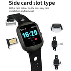 FA66S 1.3-inch Screen 4G Network GPS Tracking Elderly Smart Watch Support Heart Rate / Blood Pressure Monitoring, Eurasia-Africa Version, American Version