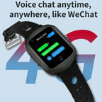 FA66S 1.3-inch Screen 4G Network GPS Tracking Elderly Smart Watch Support Heart Rate / Blood Pressure Monitoring, Eurasia-Africa Version, American Version