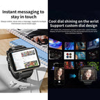 LOKMAT APPLLP 5 Max 4G Smart Watch, 2.4 inch MT6762 + PAR2822 Octa Core, Android 10.7, Heart Rate, Video Call, 4GB+64GB, 6GB+128GB