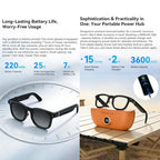 X01 Ultra Cycling Smart AI Sports Glasses 8MP HeyCyan, Six-axis Image Stabilization, Wi-Fi, BT Call, AI Voice Assistant, AI Translation