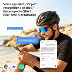 L805 Smart AI Cycling Glasses 8MP Stabilization Camera — product photo 20