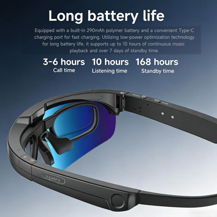L805 Smart AI Cycling Glasses 8MP Stabilization Camera — product photo 24