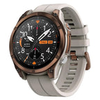 Zeblaze Stratos 4 Pro Rugged Outdoor GPS Smart Watch 1.43 inch Screen 5 ATM & IP69K Built-in Flashlight
